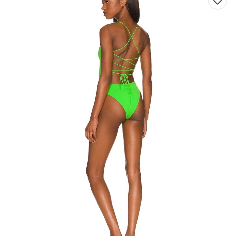 Superdown green one piece size small